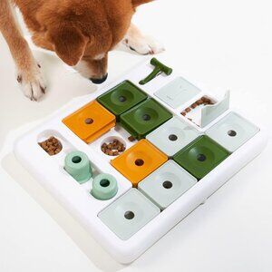 Dog Puzzle Toy 3 Levels, Mental stimulating for Boredom and Smart Dogs, Treat Pu